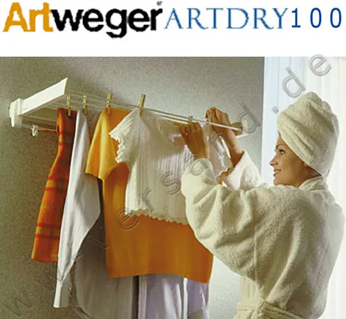 Artweger 2A6WH ArtDry Wandwäschetrockner 100 cm, weiß in weiß von Artweger