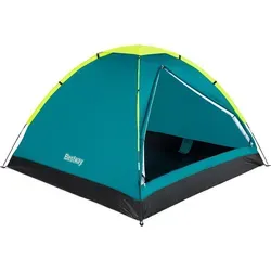 Bestway 3-Personen-Zelt Cool Dome 3 - Geräumiges Zelt für 3 Personen, wasserfest und langlebig dank beschichtetem Polyester. Schneller Aufbau in nur 8 Minuten, ideal für Campingabenteuer.