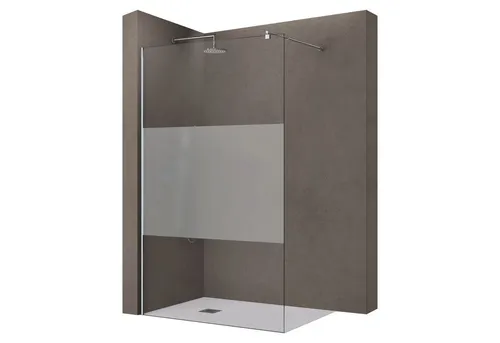 doporro Walk-in-Dusche Duschwand aus ESG Sicherheitsglas - Walk-In Dusche mit 8mm Einscheibensicherheitsglas, beidseitig montierbar und mit Nano-Beschichtung für einfache Reinigung. Ideal für moderne Badezimmer.