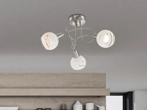 Zurbrüggen Deckenleuchte 'Elliot' mit 5 schwenkbaren Spots - Moderne Kinderlampe 'Elliot' von ZURBRÜGGEN, flexible Lichtgestaltung durch 5 schwenkbare Spots und ansprechendes Design, ideal für kreative Wohnräume.