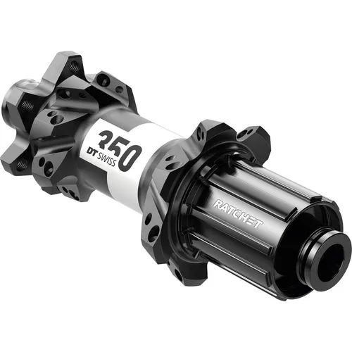 Dt Swiss 350 Straightpull IS Disc HG Nabe - Hochwertige 28-Loch Nabe für MTB, 12 x 142 mm, bietet optimale Steifigkeit und Langlebigkeit für anspruchsvolle Trails.