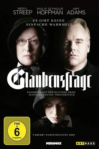 Glaubensfrage - Meryl Streep & Philip Seymour Hoffman DVD - Dramatischer Film mit Meryl Streep und Philip Seymour Hoffman, neu und originalverpackt, ideal für Filmfans und Sammler.