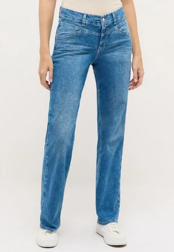 ANGELS Bequeme Jeans Liz Modern mit Stretch in Blau – Größe 40 - Stylische Jeans mit elastischem Material für optimalen Komfort. Ideal für den lässigen Look, ausgestattet mit praktischen Taschen und Gürtelschlaufen.