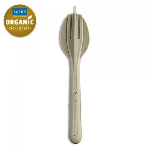 Koziol Besteckset 3-teilig Klikk nature desert sand 8003700