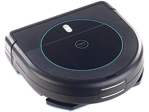 Sichler Haushaltsgeräte HOBOT LEGEE-668 Wischroboter - Staubsaugroboter mit 4-Phasen-Reinigung für gründliche Sauberkeit auf 6 Bodenarten. Ideal für Allergiker dank HEPA-Filter und beutellosem Design.