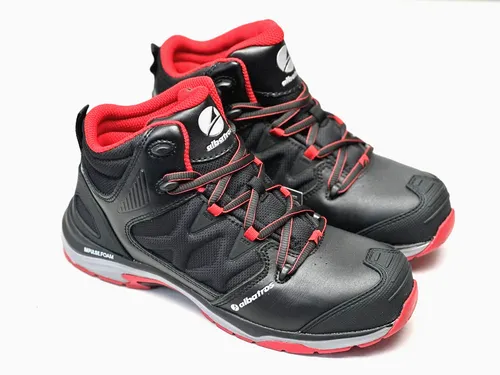 Albatros S3 Arbeitsschuhe Sicherheitsstiefel 636200 ESD SRC ULTRATRAIL Mid Gr.39 - Sicherheitsstiefel der Schutzklasse S3 mit ESD-Schutz, ideal für den Einsatz in gefährlichen Umgebungen. Bequeme und robuste Verarbeitung für optimalen Tragekomfort.