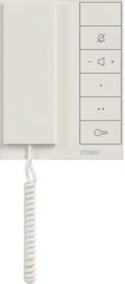 Hager Innenstation Audio IP Hörer RTQ640X von Hager