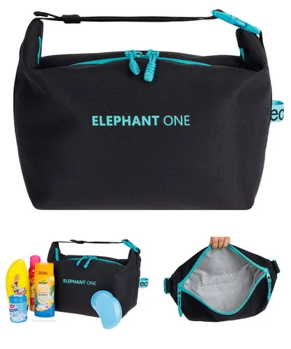 ELEPHANT Kulturbeutel Kulturtasche groß Kosmetiktasche Washbag wasserabweisend, Reisetasche Saunatasche Sport Reise Travel One ECO 13130