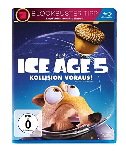 Ice Age 5 - Kollision voraus, 1 Blu-ray,1 Blu Ray Disc