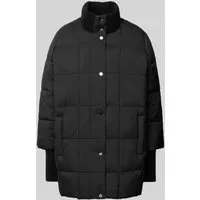 comma Steppmantel mit Stehkragen in Black, Größe 34 von comma,