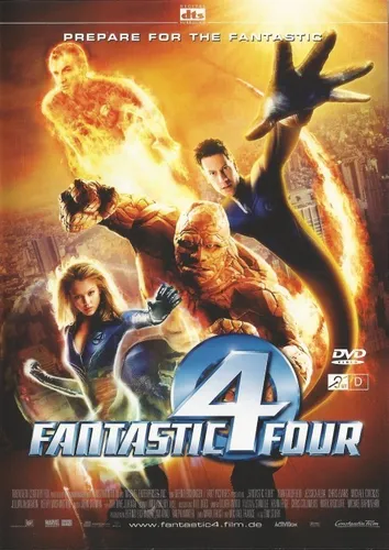 Fantastic Four - Actiongeladener Superheldenfilm - Filme, aufregende Abenteuer mit fantastischen Kräften und Teamgeist, ideal für Zuschauer ab 12 Jahren.