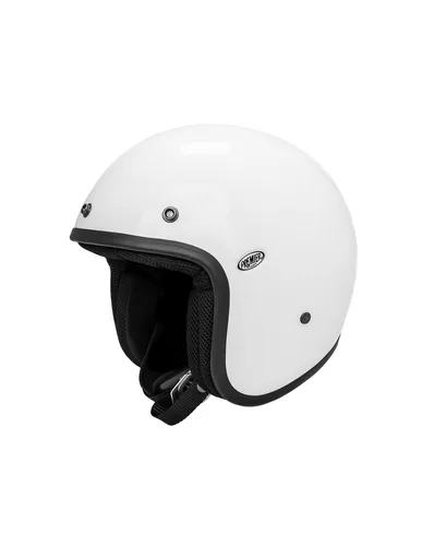 Premier Classic, Jethelm - Weiß - XL in weiß von Premier Helmets