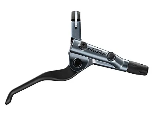 SHIMANO Deore Trekking BL-T6000 Bremshebel rechts Silber - Hochwertiger Bremshebel für Trekkingräder, ergonomisches Design für optimalen Komfort und Kontrolle auf langen Fahrten.