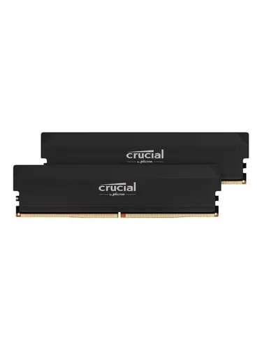 Crucial Pro DDR5 RAM 64GB Kit (2x32GB) 6400MHz CL40 in schwarz von Crucial