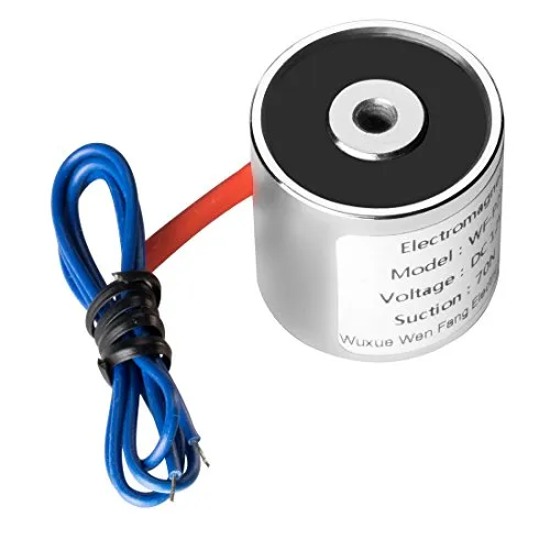 sourcing map 12VDC 70N 0.13LB/61g Elektrohubmagneten Elektromagnet Magnet Heben Halterung de