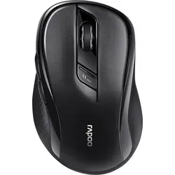 Rapoo M500 Kabellose Multi-Mode-Maus - Ergonomisch, lautloses Klicken und 12 Monate Batterielaufzeit, ideal für konzentriertes Arbeiten und flexibles Multitasking