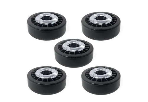 Starlet24 Gluttöter Aschenbecher für draußen – Windaschenbecher in Metall (5x Schwarz)