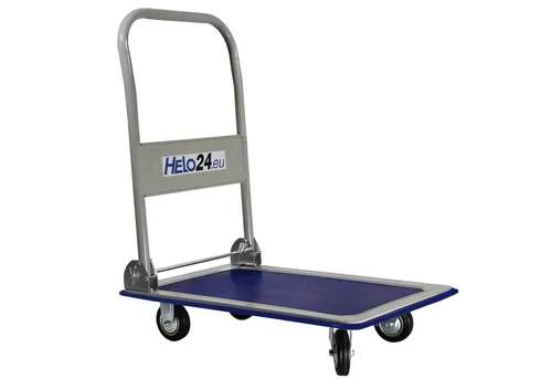 Klappbarer Plattformwagen 150 kg - Transportwagen für Lager und Büro - Transportgeräte & Rampen - Unser klappbarer Plattformwagen mit 150 kg Tragfähigkeit ist ideal für den einfachen Transport schwerer Lasten und lässt sich platzsparend verstauen.