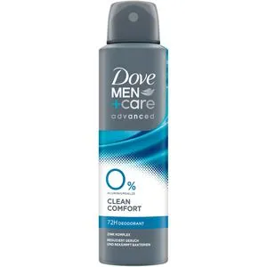 Dove Deodorant Men+Care Advanced Clean Comfort, Spray, für Herren, 72h Schutz, ohne Aluminium und Ethylalkohol, 150 ml