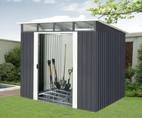 Pergart Metallgerätehaus Luzern, Anthrazit