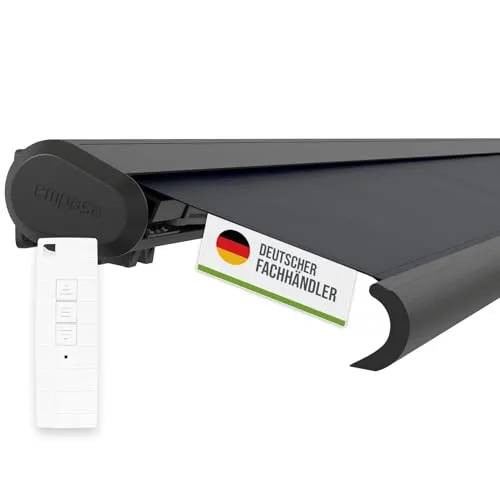 empasa elektrische Vollkassettenmarkise 'Profi' 6x3,5m von empasa
