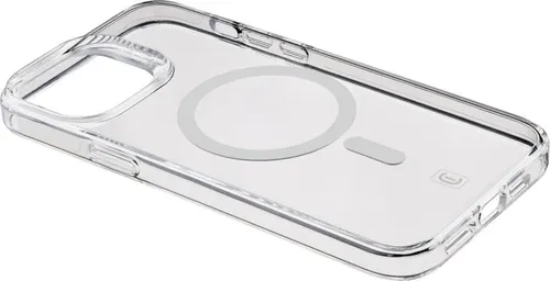 Cellular Line Cover für Apple iPhone 15 Gloss Mag (Transparent) - Stylisches und schlankes Apple Case, schützt Ihr iPhone 15 vor Kratzern und Stößen mit einem eleganten, transparenten Design.