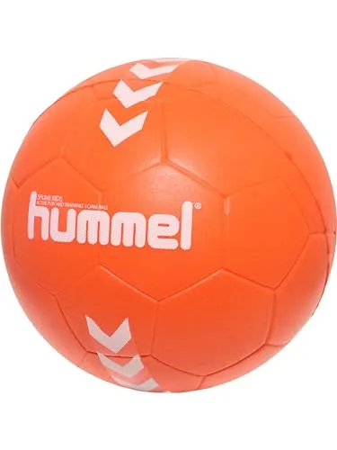 hummel, Spume Junior Handball, Softschaum-Ball, ORANGE/Weiß, 0