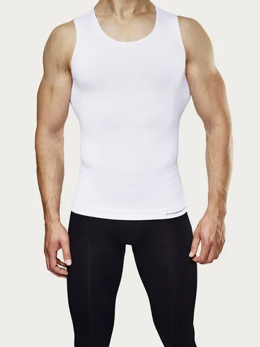 Strammer Max Compression Tank Top Shirt | Herren Shapewear in weiß von Strammer Max Performance®