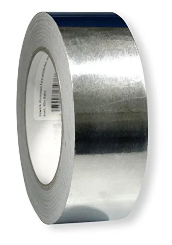 Scotle Aluminium-Folie selbstklebend 40 mm auf 40 m Rolle für Rework-Löten, RW-AF4040