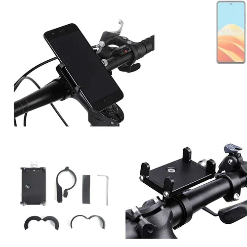 Fahrradhalterung für Nubia Calf 5G - Universelle Lenkstangenhalterung - Praktische Lenkstangenhalterung für das Nubia Calf 5G, aus robustem Aluminium. Ideal für alle Fahrradtypen, einschließlich E-Bikes und Mountainbikes. Einfache Montage und sicherer Halt.