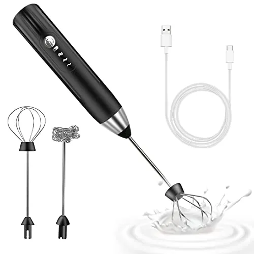 Milchaufschäumer Schwarz von EBUYFIRE