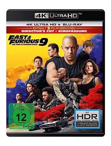 Fast & Furious 9 - Die Fast & Furious Saga (4K Ultra-HD) (+ Blu-ray 2D)