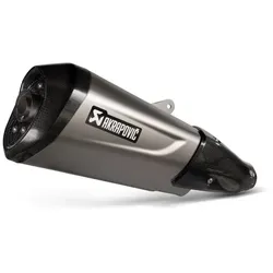 Akrapovič Slip-on Auspuff für Vespa GTS 300 (ab 2021) - Motorradauspuffanlagen mit leistungssteigernder Edelstahl-Anlage, die das Gewicht reduziert und den unverwechselbaren Akrapovic-Sound liefert. Ideal für sportliches Fahren und einfache Montage.