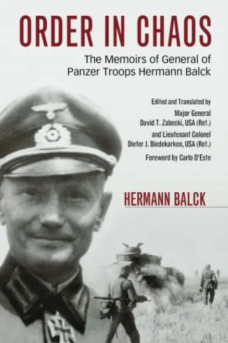 Produktbild Order in Chaos von Hermann Balck