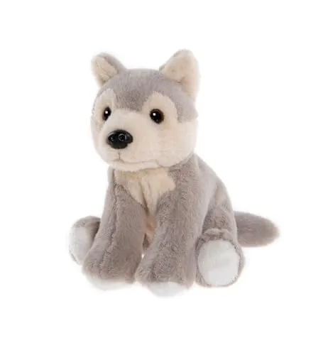 Charlie Bears Cuddle Cubs Wolf Plüsch Teddy Baby Niedlich Stofftier Wölfe Geschenk Miniatur