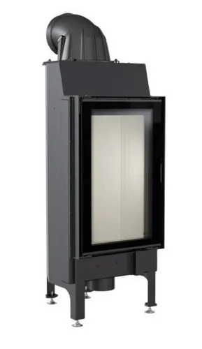 Kamineinsatz aus Stahl NADIA 9 kW Ø 200 von Kratki