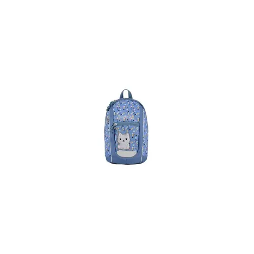 Step by Step Rucksack-Set KIGA Mini Cat Momo - ergonomischer Rucksack in blau-lila, höhenverstellbarer Brustgurt und umweltfreundliches Material