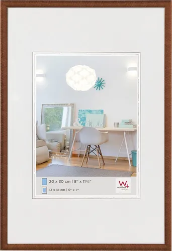 New Lifestyle Kunststoffrahmen 50x70 cm bronze - Bilderrahmen in elegantem Bronze, ideal für Ihre Lieblingsbilder. Mit einer Größe von 50x70 cm und Klarglas schützt er Ihre Erinnerungen stilvoll.