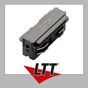 Eutrac 3 Phasen Längsverbinder, elektrisch, schwarz von Eutrac