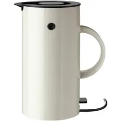 Stelton EM77 Wasserkocher 1,5 l Sand - Eleganter Wasserkocher in Beige mit 1,5 l Fassungsvermögen. Ideal für die moderne Küche, verbindet Funktionalität mit zeitlosem Design.