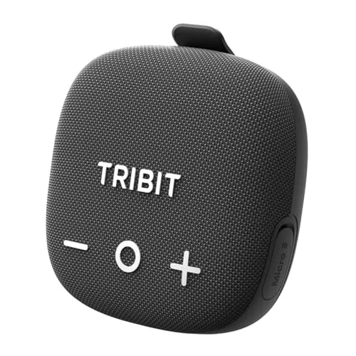 Tribit StormBox Micro 3 Bluetooth Lautsprecher mit 13W XBass Sound, Bluetooth 6.0, 24 Std., IP68 Wasserdicht, TWS, Fahrradlautsprecher mit Gurt & Magnetische Fixierung für Golf, Outdoor und Reisen