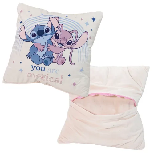 Disney Lilo und Stitch Angel Kissen Dekokissen Cushion 35x35x6 cm