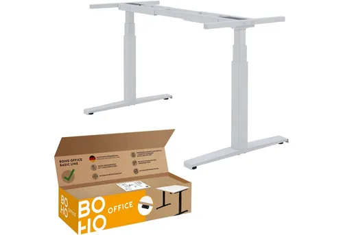 boho office® Schreibtisch Basic Line in weiß von boho office
