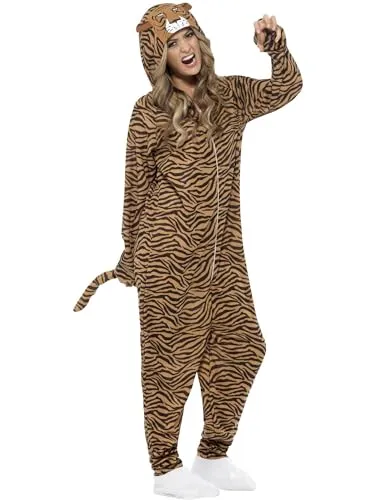Smiffys Tiger Costume, Brown Halloween und Karneval