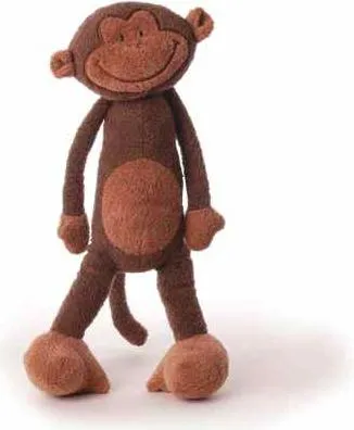 Inware Kuscheltier Schlenkeraffe Hampelmann 38cm Schmusetier Affe Schlenker-tier