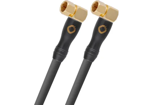 Oehlbach Transmission Shift S-90 HD Satelliten-Kabel 90° Stecker SAT-Kabel, Antennen F-Stecker 90°, Antenne F-Stecker 90° (1200 cm), Brilliante Farbwiedergabe, Effektive Schirmung
