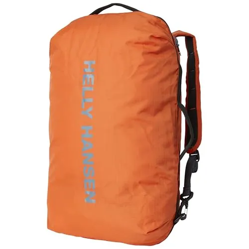 Helly Hansen Canyon Duffel Pack 50L - Wasserdichte Reisetasche in patrol orange - Outdoor Reisetaschen und Reisegepäck, ideal für Abenteuerlustige mit wasserdichtem Hauptmaterial und großem U-förmigen Zugriff auf das Hauptfach.