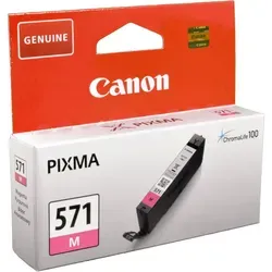 Canon CLI-571M Original Tintenpatrone Magenta - Hohe Seitenleistung von ca. 182 Seiten, ideal für brillante Druckergebnisse mit Canon Pixma Druckern