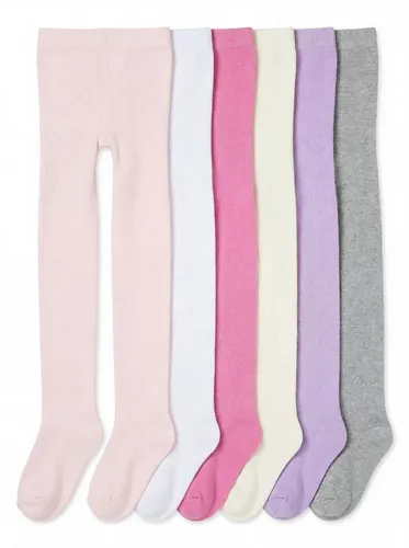 TupTam Mädchen Strickstrumpfhosen 6er Pack - Strickstrumpfhosen für Mädchen in bunten Mustern, ideal für die kalte Jahreszeit. Hergestellt aus weicher Baumwolle mit perfekter Passform und bequemem Sitz.