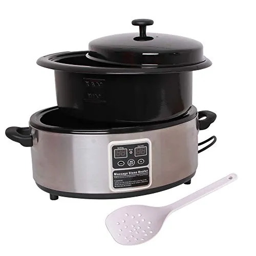 PROMAFIT Hot Stone Erwärmer 5,5 Liter - Massagegeräte und professioneller Hot Stone Heater mit digitaler Temperaturregelung, ideal für konstante Wärme und schnelle Anwendung während der Massage.